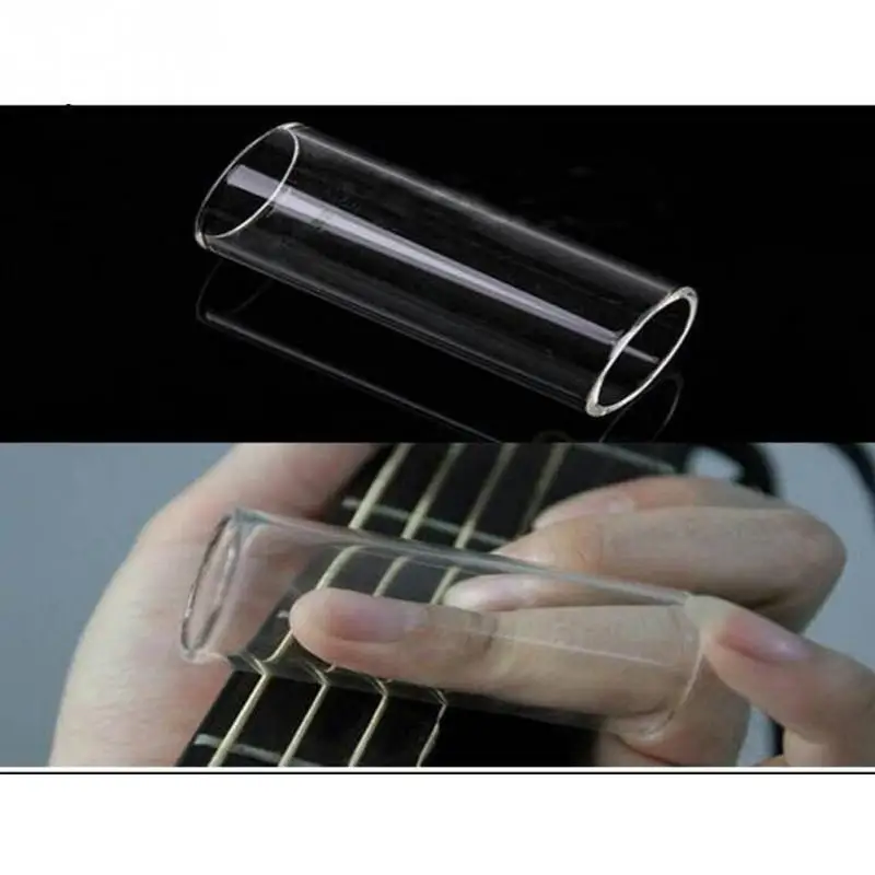 

Ace -202 Glass Slide Guitar Accessories Guitar Finger Sliders 60mm Length 22mm Inradius