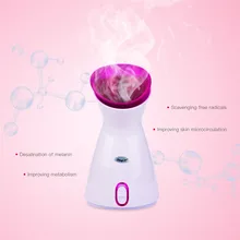 Нано ионный парогенератор для лица горячий туман увлажняющий для очистки пор Очистка черных точек увлажнитель лица распылитель Нано опрыскиватель 31