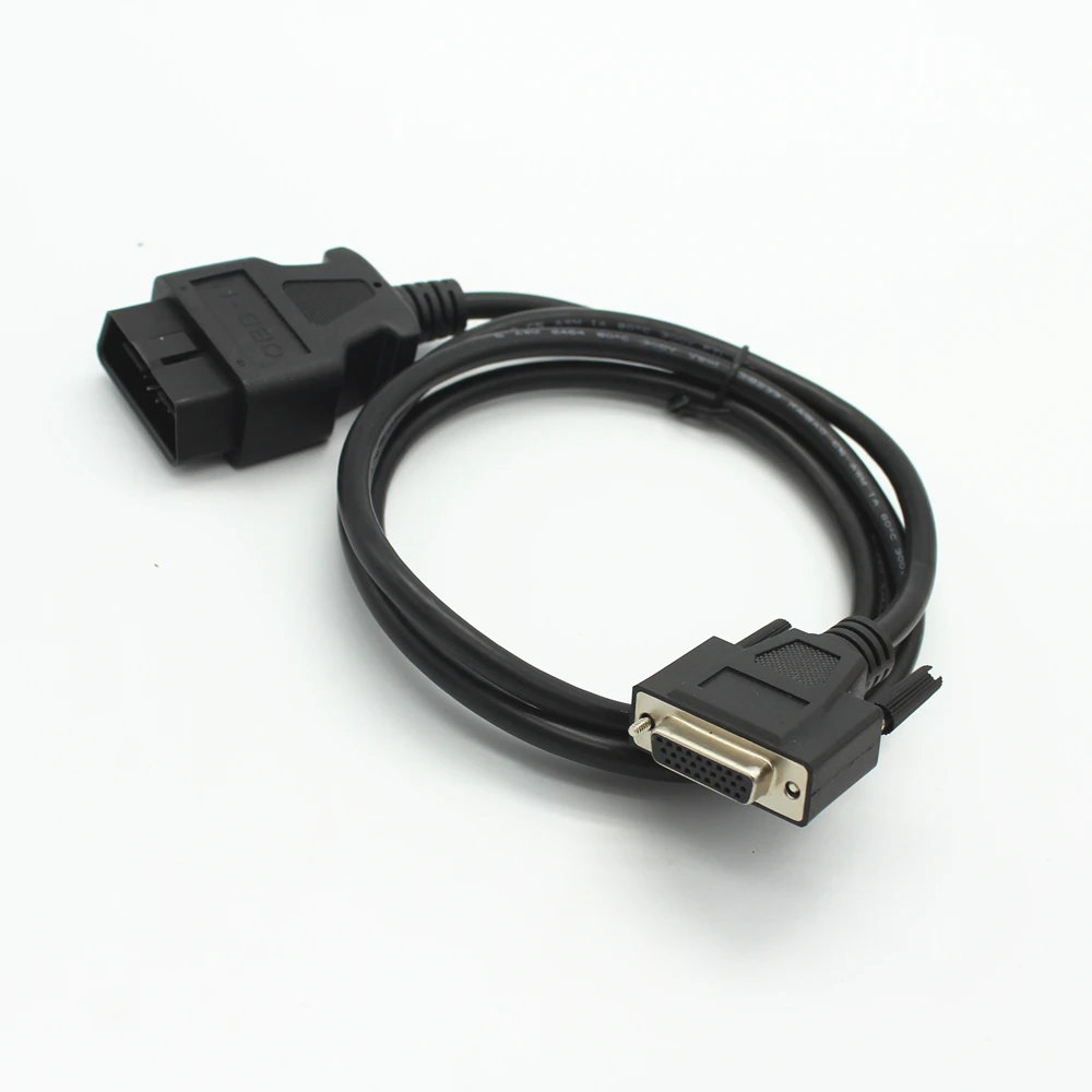 Car Cables OBDII 16-pin J1962m Male to DB26 Cable OBD2 16pin MVCI Scanner Tool Connector for Honda Test Cable