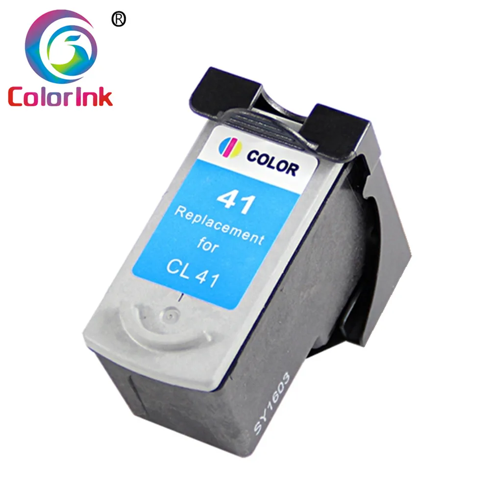 Coloink 2 шт PG40 CL41 чернильный картридж для Canon PIXMA iP1800 iP1200 iP1900 iP1600 MX300 MP160 MP140 принтер - Цвет: CL41  1 Tri color