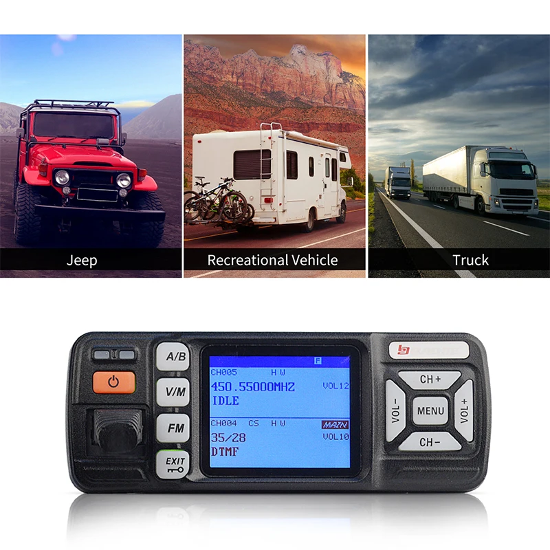 Baojie портативная мини рация 10 км Двухдиапазонная Вт VHF/UHF с функцией