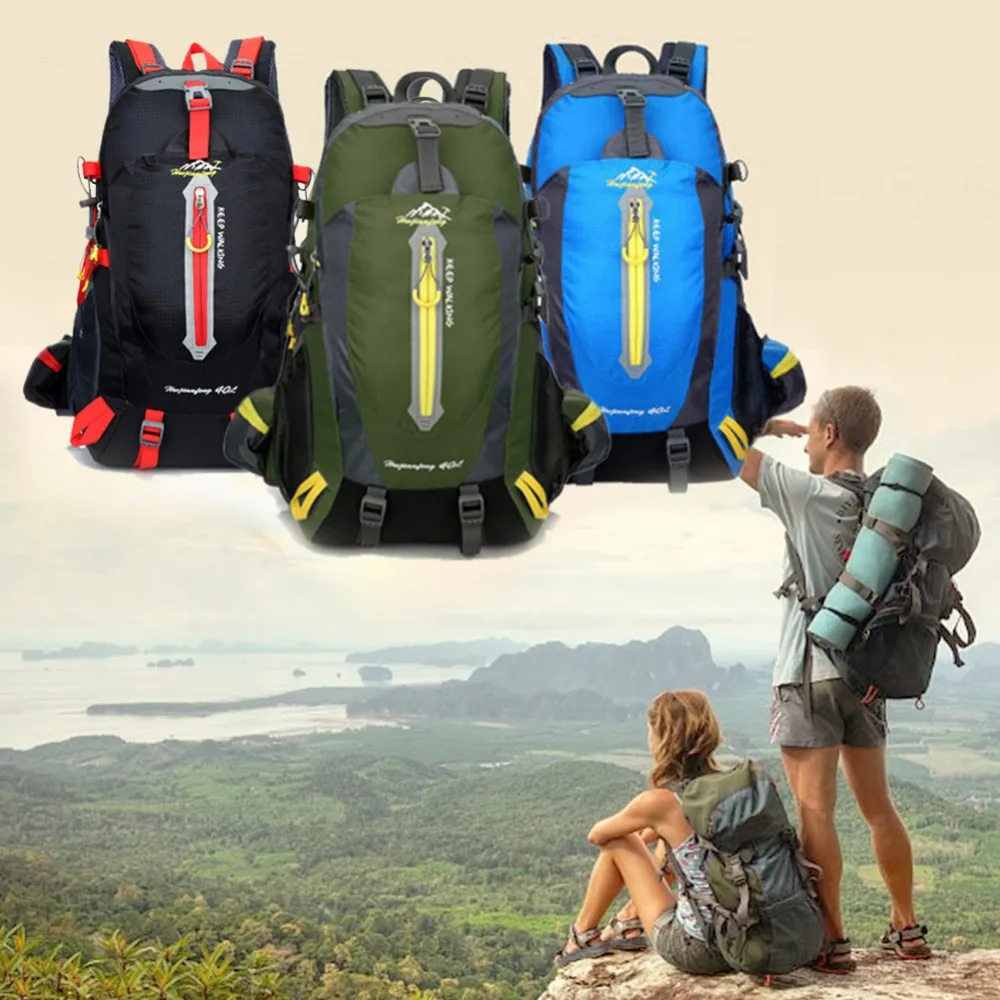 40L Large Capacity Waterproof Men Women font b Tactical b font font b Backpack b font