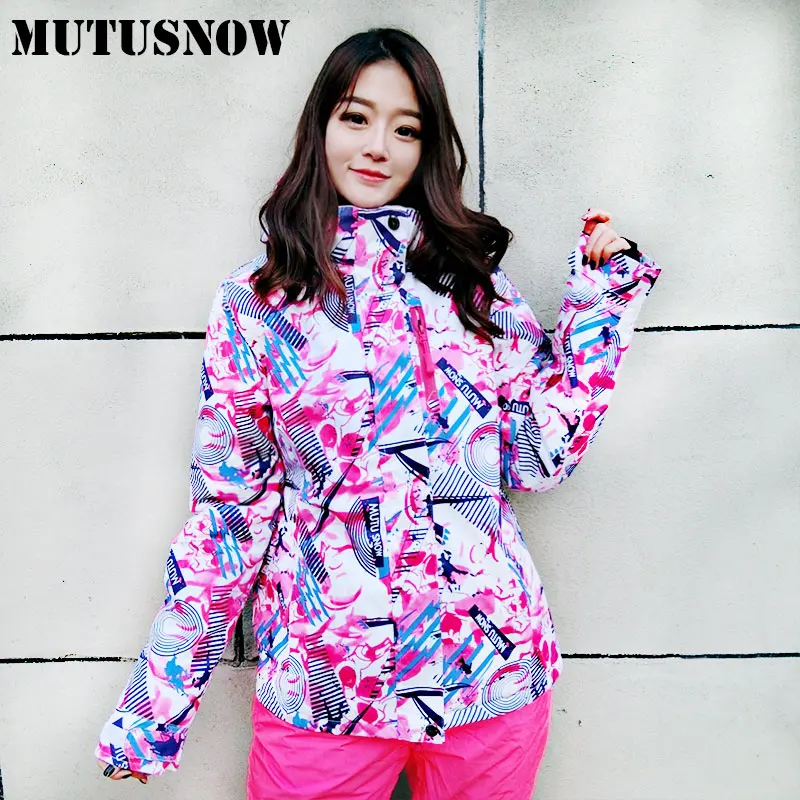 Ski Suits Women Winter Snow Suit Female Skiing and Snowboarding Clothes Windproof Waterproof Outdoor Ski Jackets and Pants Women