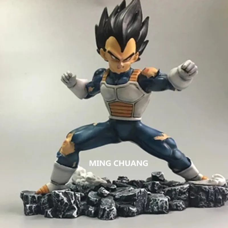 Dragon Ball Z статуя Super Saiyan vegeta бюст Bulma жена-Длина портрет анимационная фигурка GK Коллекционная модель игрушка D335