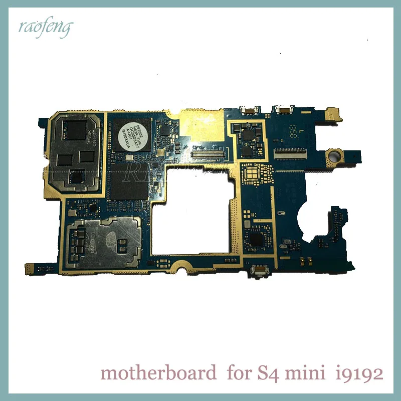 

Raofeng high quality for Samsung Galaxy S4 mini i9192 Motherboard with Android System unlocked mainboard Logic Boards
