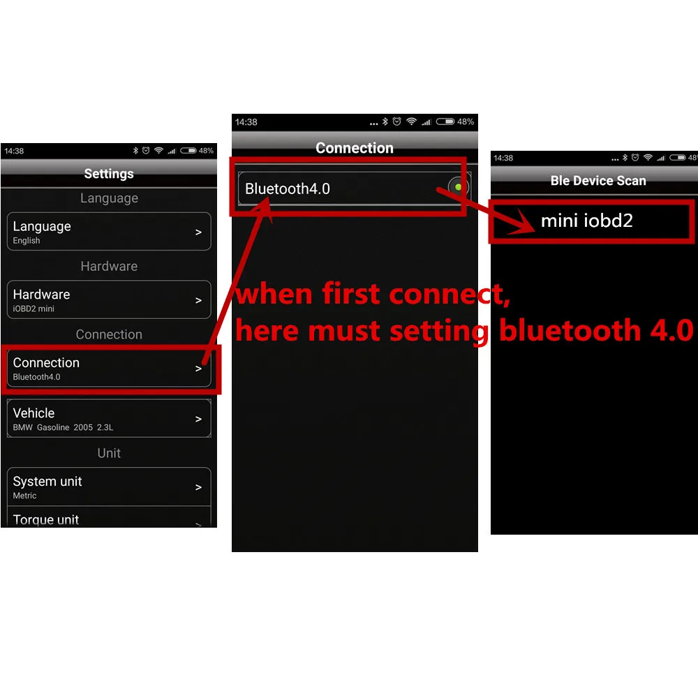 XTOOL iOBD2 Мини Bluetooth OBD2 сканер штрих-кода работать на Android/IOS лучше, чем elm327 диагностический инструмент