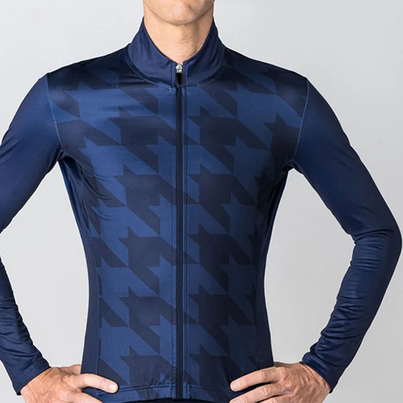 Ropa ciclismo hombre invierno, зимняя флисовая велосипедная футболка с длинным рукавом, комплект, Майо ciclismo hombre traje de invierno roupa - Цвет: Jersey   02