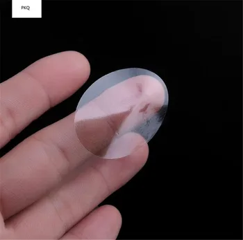 

1000pcs Thin 2.5 Wire 20X16mm Oval Shape Transparent Sealing Sticker PET Seal Waterproof Adhesive Label Stationery Sticker