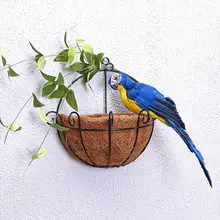 Имитация перьев попугай Макау витрина украшение сада Птица пена перо попугай украшение 35 см попугай