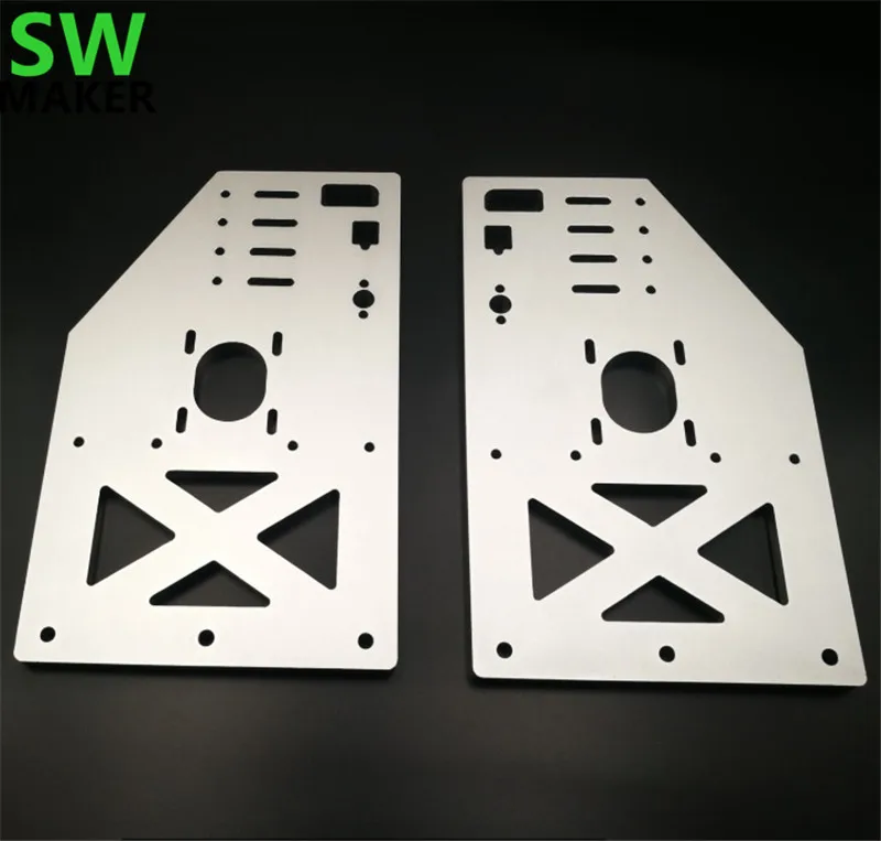 

SWMAKER 2pcs* OX CNC taller gantry plate kit Y gantry 10mm thickness 29cm height Taller Y Gantry Plates for the OX CNC