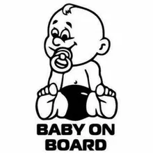 10 2 18 2CM New BABY ON BOARD Vinyl Car Sticker Motorcycle Accessories Decorative Decals C1