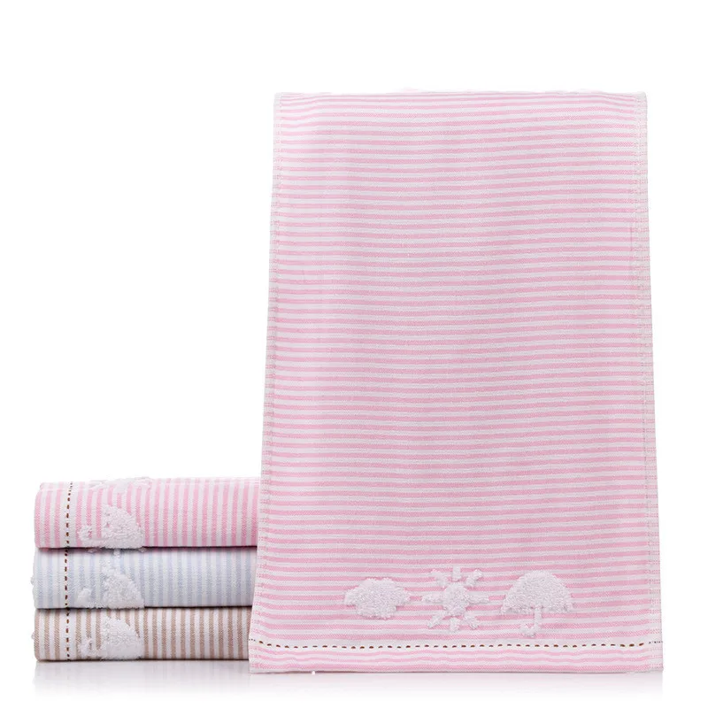 50*25 см 2 шт. детское Хлопковое полотенце для лица с рисунком быстросохнущее дома