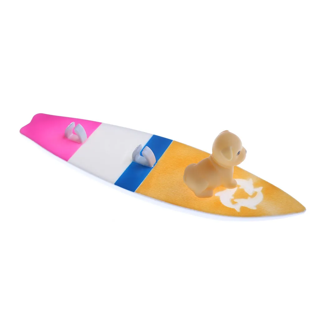 1 комплект пластиковые милые доски для серфинга с собакой для парень Кэн игрушки куклы