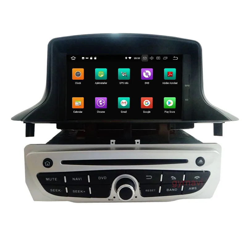 Восьмиядерный Android 8 0 автомобильный dvd gps для Renault Megane 3 III Fluence 2009 2016 с 4 Гб ram 32 rom wifi usb