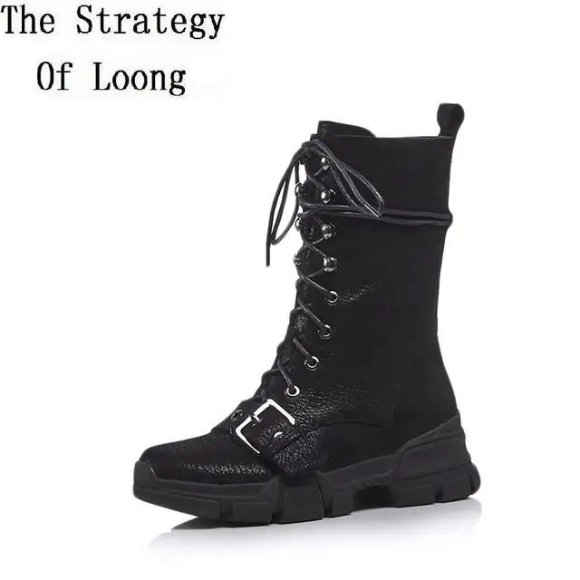 chunky work boots
