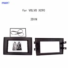 Styling Car Fascia 2DIN Coche Radio Audio para VOLVO XC90 Panel de Moldura Dash Marco Adaptador Envío gratis