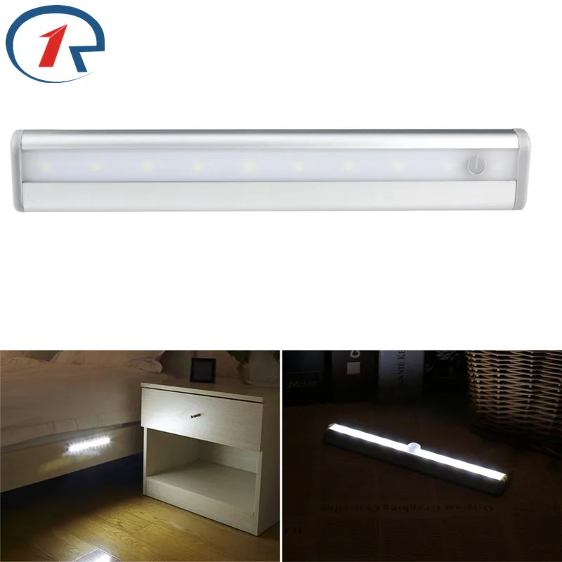Beste ZjRight energiebesparing 10LED kast Verlichting lamp Keuken slaapkamer Garderobe wc wandlamp studie balkon indoor Trap nachtlampje