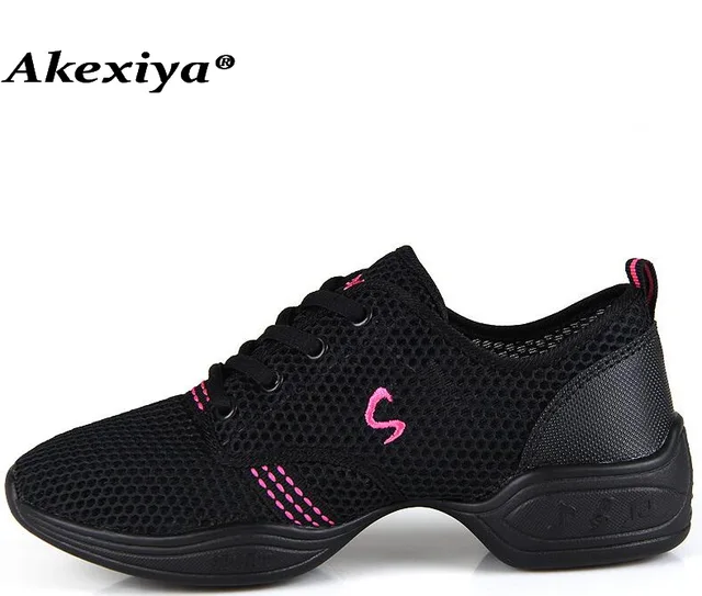 Akexiya Big size 44 Dancing Shoes for Women Jazz Sneakers