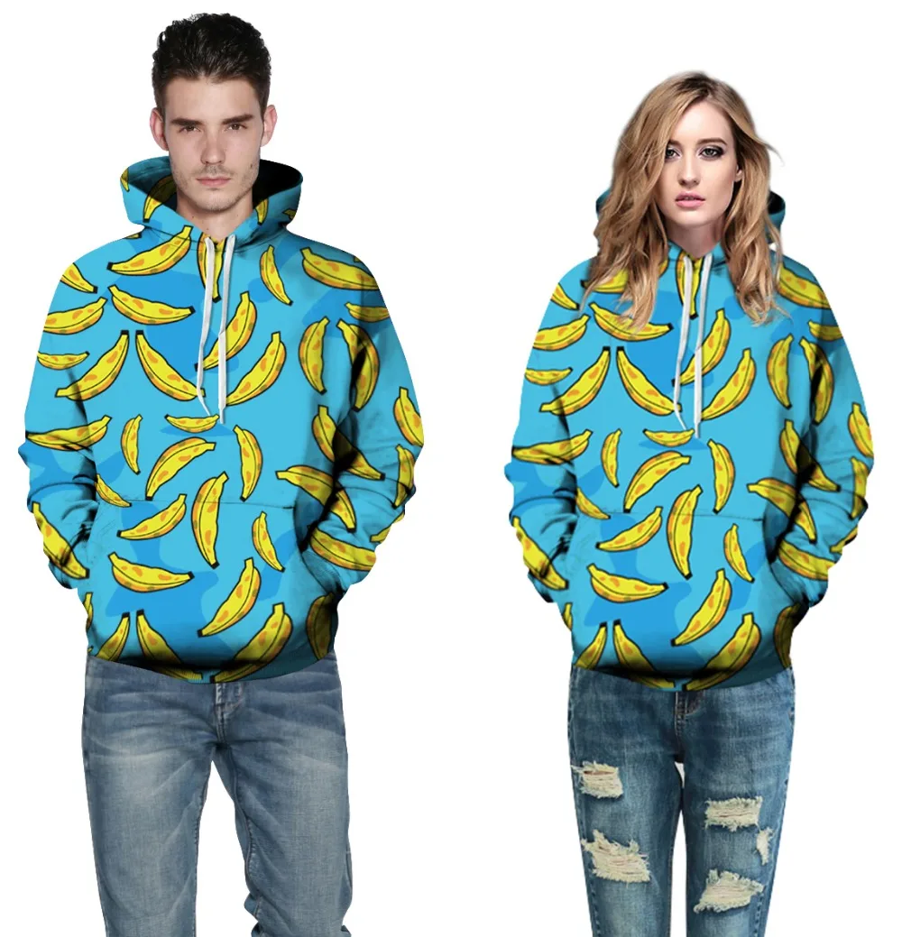 banana print sweater