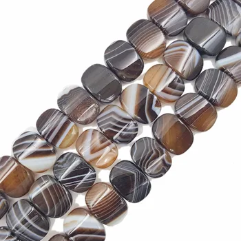 

Lii Ji Unique Brown Color Onyx Agates Oval Shape Beads Approx 15x20mm Loose Beads for DIY Jewelry 38cm