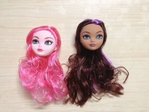 Голова куклы монстр демон с париком аксессуары для Монстер Хай 1/6 BJD дом DIY