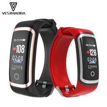 VESTMADRA M4 Фитнес трекер 24 H монитор сердечного ритма Смарт Браслет IP67 Водонепроницаемый Sleep Monitor крови Давление Спорт браслет