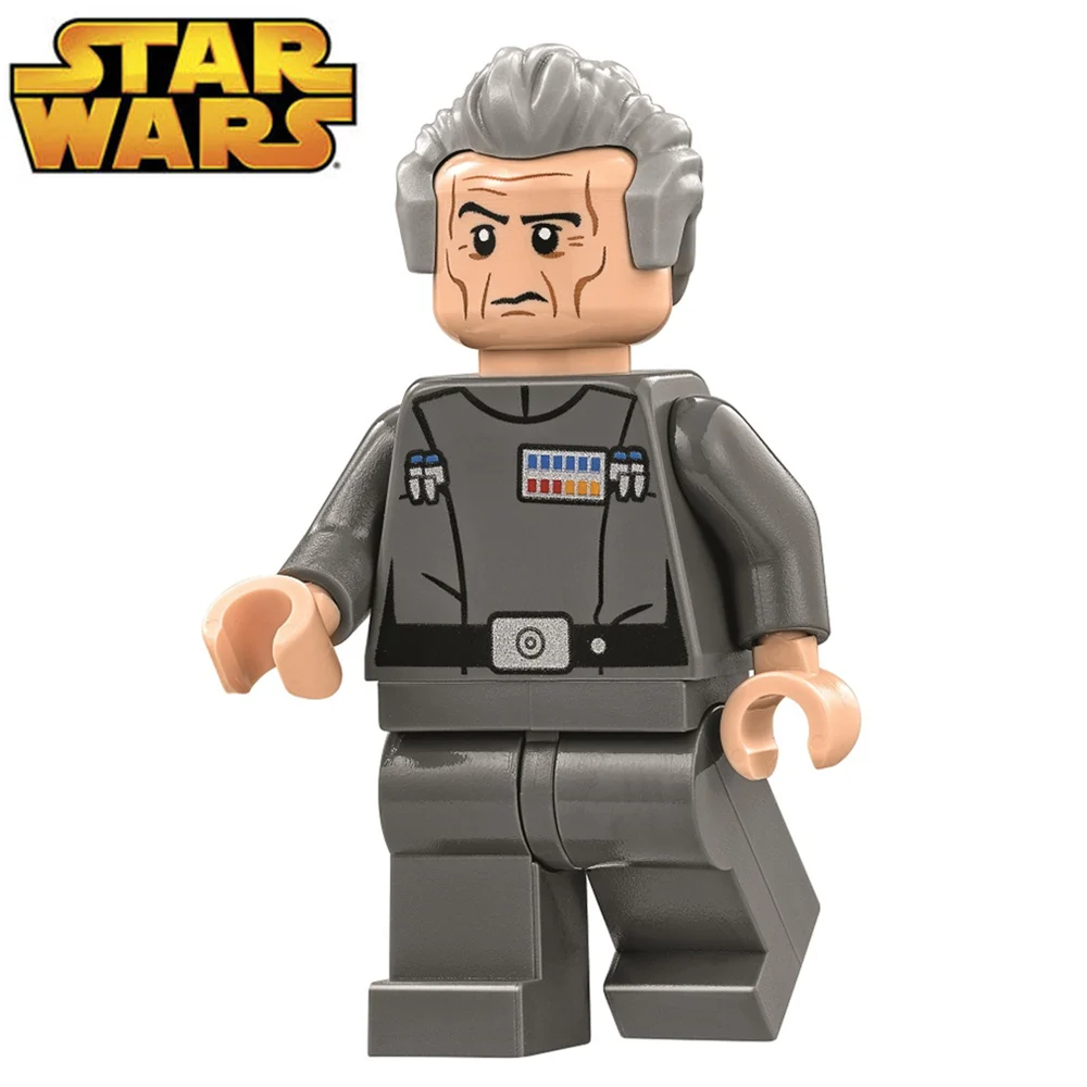 Singlesale Звездные войны Grand Moff Tarkin ROGUE ONE Luke Obi Wan Kenobi minifig сборные строительные блоки