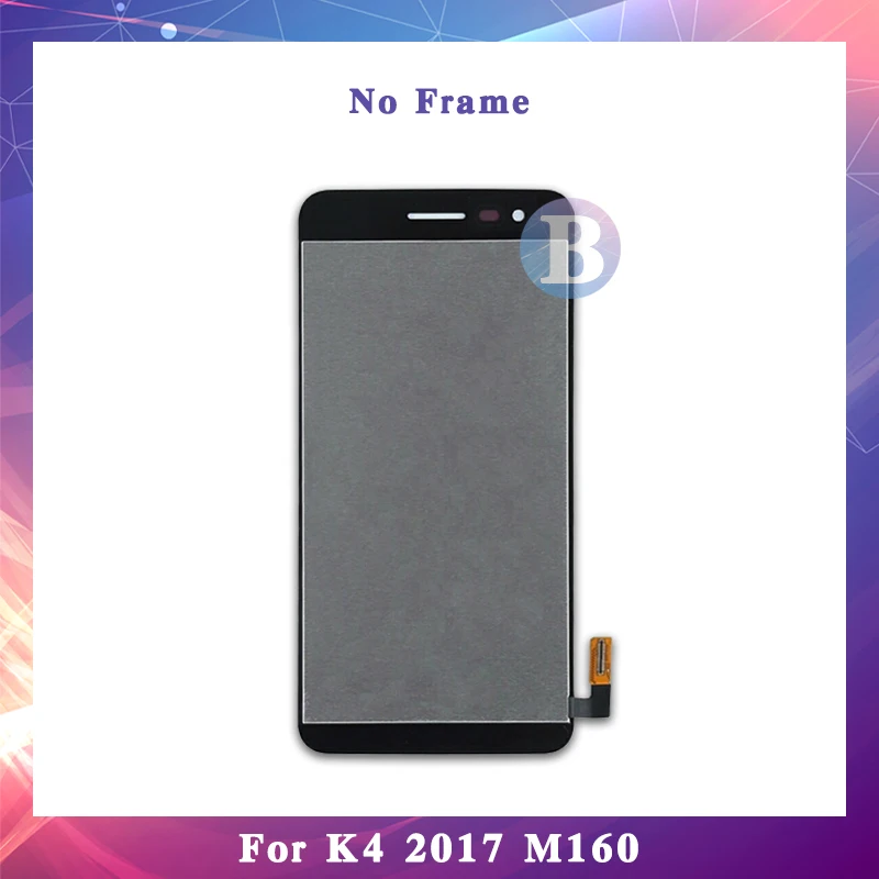 

5.0'' For LG K4 2017 M160 LCD Display Screen With Touch Screen Digitizer Assembly High Quality