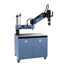 CE Сенсорный экран панель управления вертикальные электрические гайконарезной станок M12 до M48 с функцией подъема