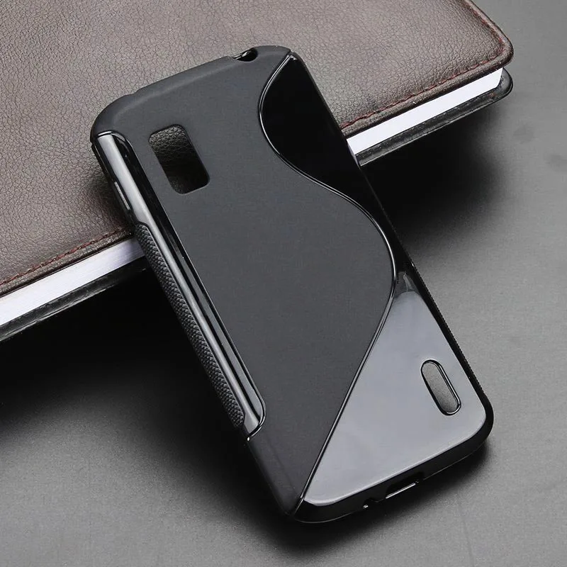 2015 S Line Gel ТПУ тонкий мягкий Противоскользящий чехол-накладка для LG Optimus G E975 E973