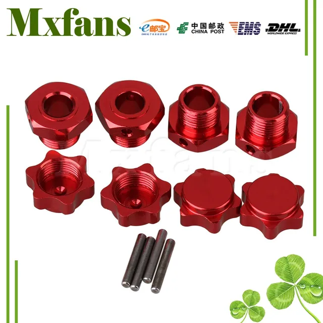 Best Offers Mxfans 4x Red T10124 Aluminum Wheel Rim Hex Hub Nut Cover Pin Set RC 1:8 Buggy 17mm Best Offers Mxfans 4x Red T10124 Aluminum Wheel Rim Hex Hub Nut Cover Pin Set RC 1:8 Buggy 17mm