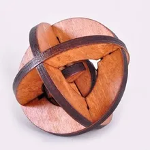 IQ деревянная головоломка для взрослых