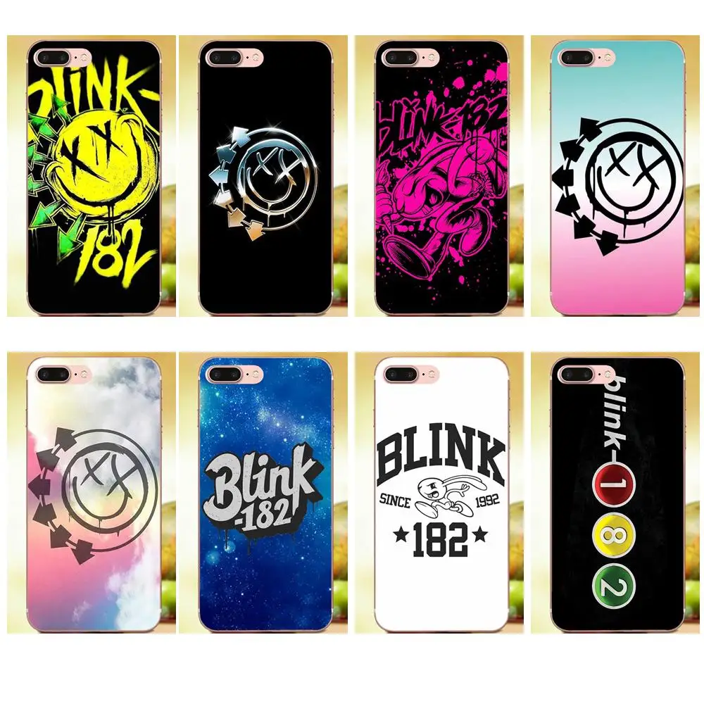 Rock Band Blink 182 Мягкий ТПУ чехол для телефона Huawei P7 Honor 4C 5A 5C 5X 6 6C 6A 6X 7 7X 8 9 V8 V10 Y3II Y5II Y6II G8