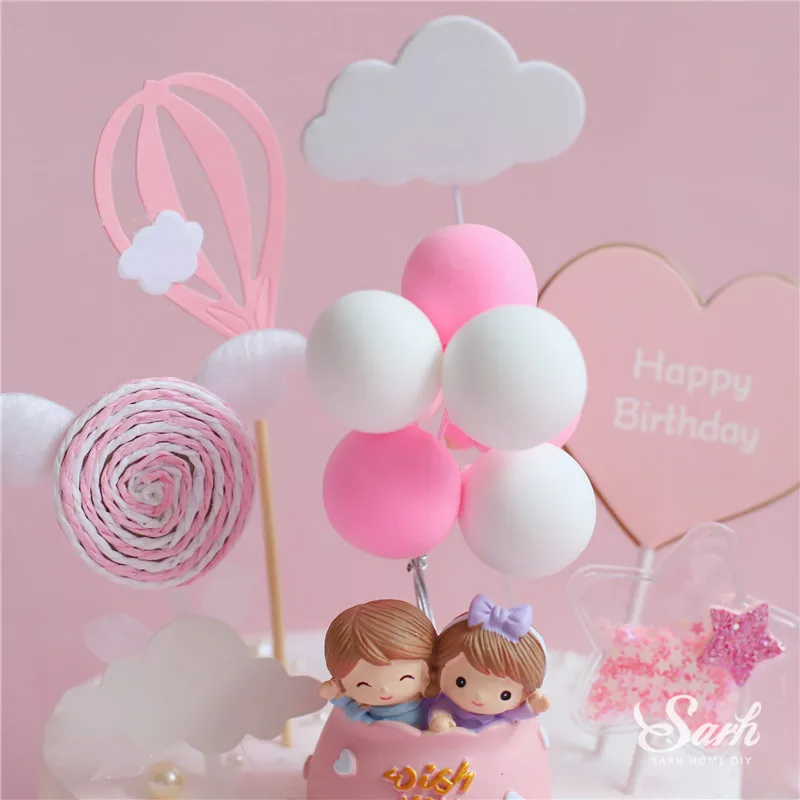 Ballons A Air Chaud Pour Decoration De Couple Pour Garcon Et Fille Decoration De Gateau D Anniversaire Pour Enfants Fournitures De Fete De La Saint Valentin Jolis Cadeaux Aliexpress