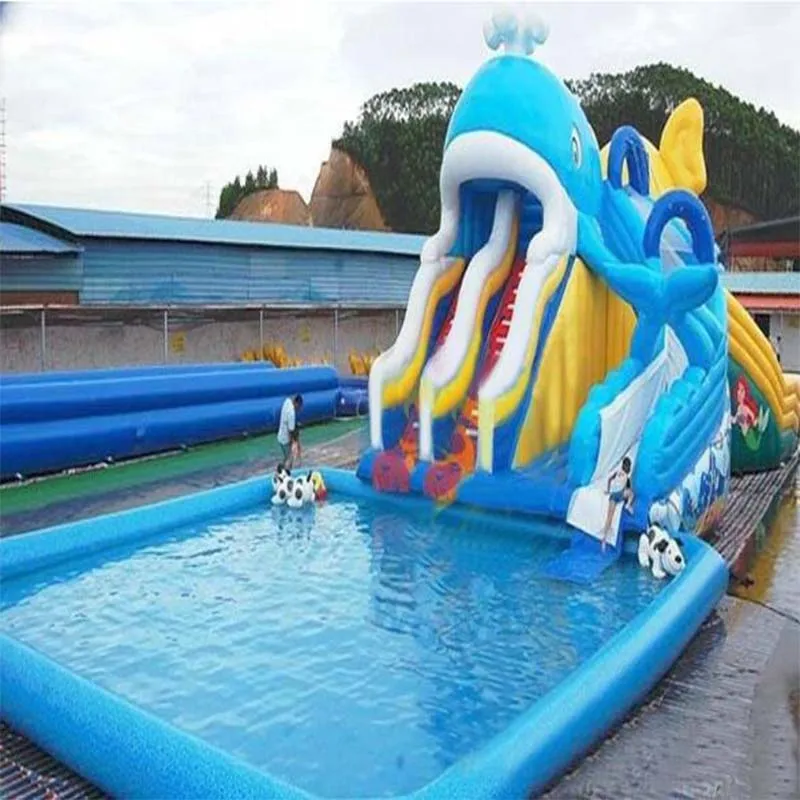 

Good quality Summer Inflatable Swimming Pool large air pool