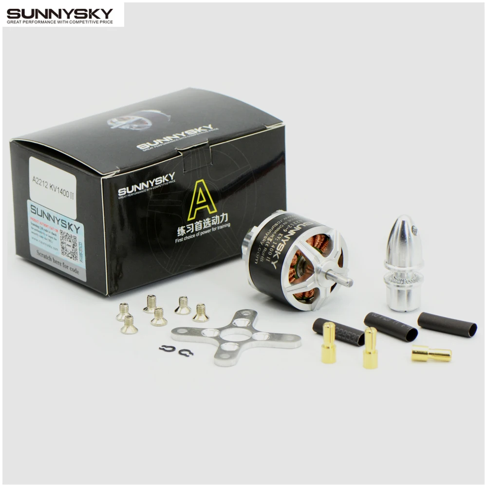 Silver A2212 1400Kv Brushless Outrunner Motor pour RC Aircraft Quadcopter