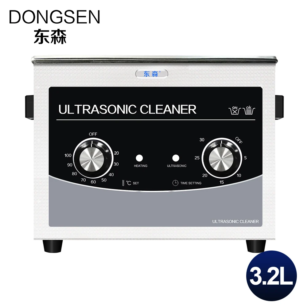 Ultrasonic Cleaner Bath 3.2L Metal Mold Parts Oil Rust Degreasing Tableware Lab Ultrasound Time Temperature Adjustment Washer Ultrasonic Cleaner Bath 3.2L Metal Mold Parts Oil Rust Degreasing Tableware Lab Ultrasound Time Temperature Adjustment Washer