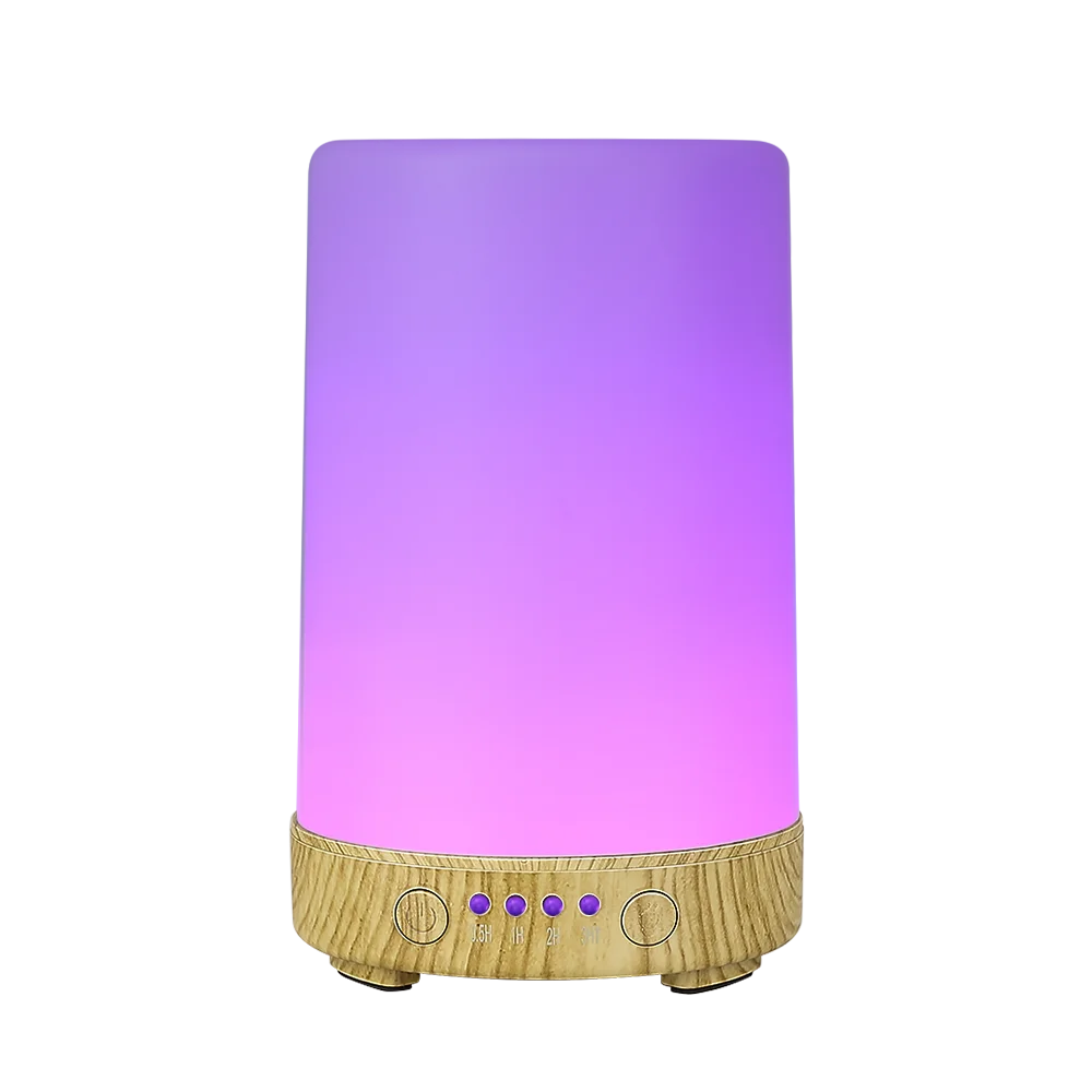 

LED Lamp Air Ultrasonic Humidifier Essential Oil Diffuser Mist Maker Humidifier for Office Bedroom Baby Room Study Yoga BPA Free
