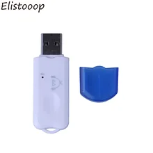 Elistooop USB Bluetooth музыкальный аудио приемник адаптер портативный 3,5 мм AUX беспроводной USB музыкальный приемник для сотового телефона планшета ПК Com