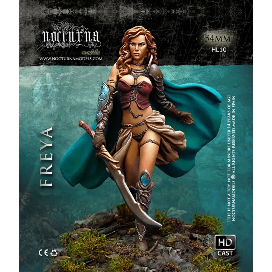 

[Loong Way Miniatures] Nocturna Models FREYA 54mm Resin Miniature
