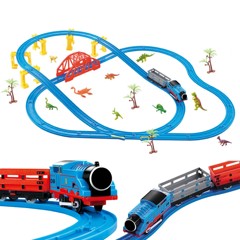 

45 piece/set City Series The Cargo Train Series Set Model Building Blocks Bricks RC Train Children Educational Toys Gift For Kid