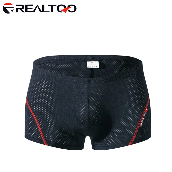 REALTOO Men's 3D Padded Breathable Riding Underwear For Biking Bicycle