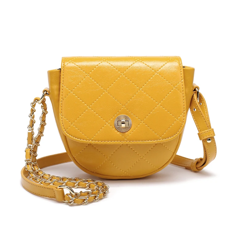 

Vintage New Fashion Bags 2019 Women Bag Leather Handbag PU Shoulder small bag Solid Color Messenger purse crossbody