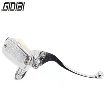 

7/8" Motorcycle Handlebar Chrome Hand Control Reservoir Brake Levers For Kawasaki KD100 KDX175 KDX200/220R KDX250 KDX50 KLR250