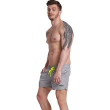 Мужские плавки для купания, сексуальные Однотонные эластичные мужские купальные шорты, купальный костюм, шорты для геев, купальный костюм Zwembroek Heren