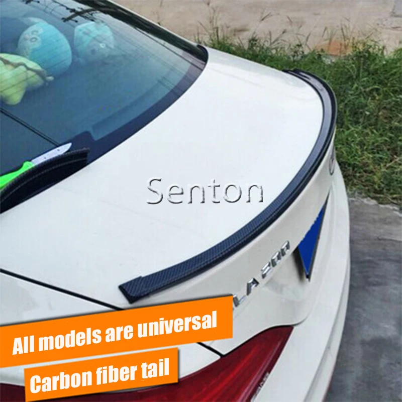 

Car Carbon Fiber Spoilers Sticker For Lexus RX NX GS CT200H GS300 RX350 RX300 For Alfa Romeo 159 147 156 166 GT Mito Accessories