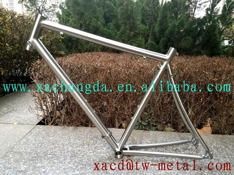 Excellent titanium road bike frame with S&S coupler titanium S&S coupler customized ti road bike frame titanium road bike frame 26