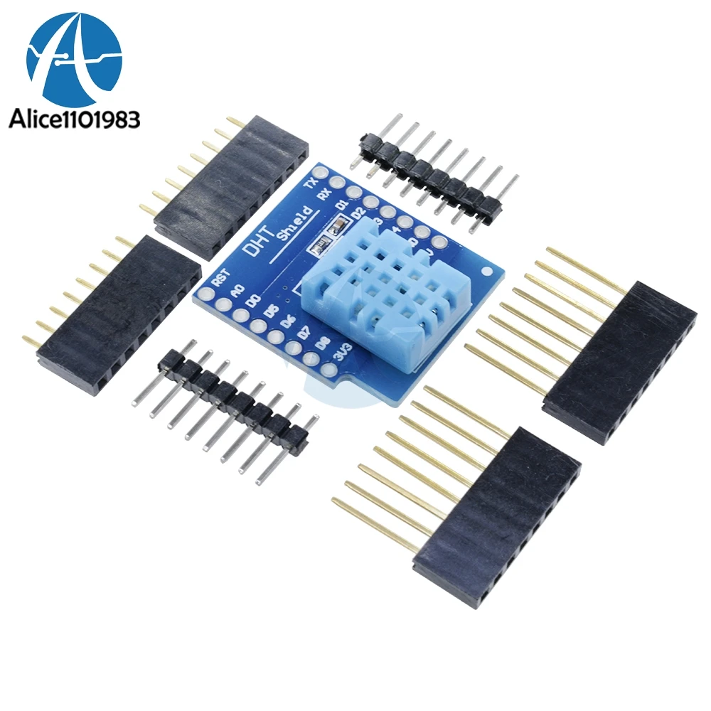 D1 Mini для WeMos DHT11 цифровая одинарная шина датчик температуры и влажности Щит Модуль
