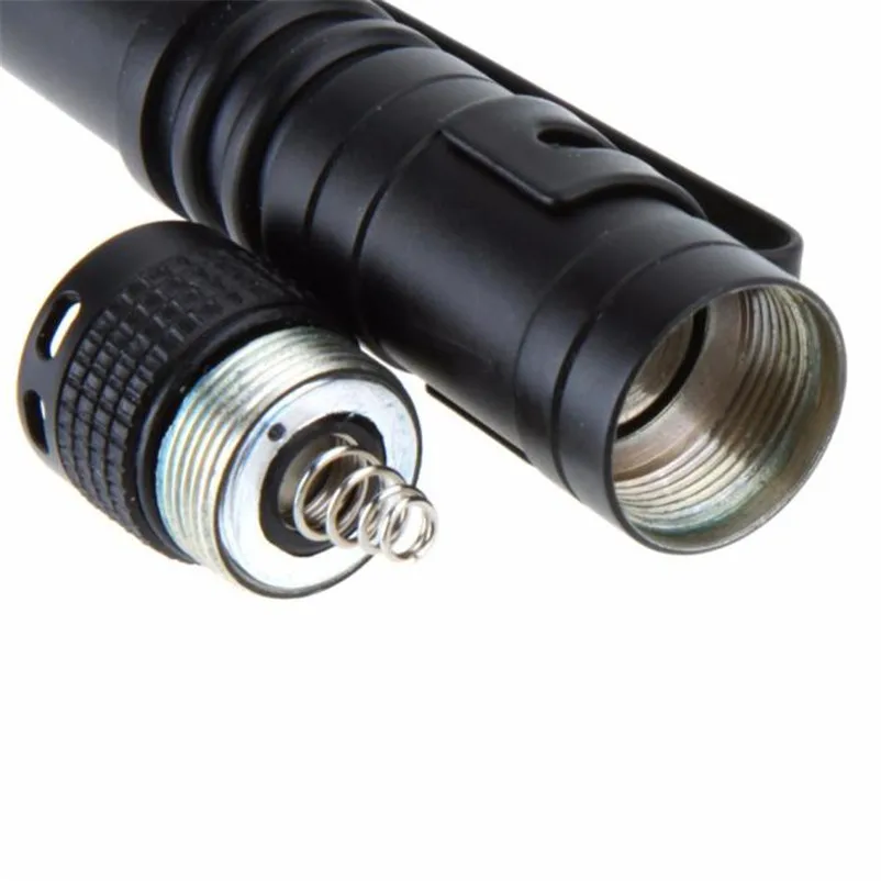  5PCS New mini Flashlight for bicycle Light AAA XPE-R3 1200lm LED Mini Pocket Flashlight outdoor Flashlights #3O16 (3)