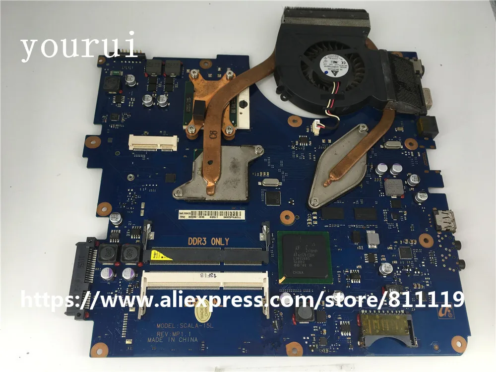 

yourui BA92-06333A BA92-06333B BA41-01377A For Samsung RV508 RV510 Motherboard DDR3 Tested ok